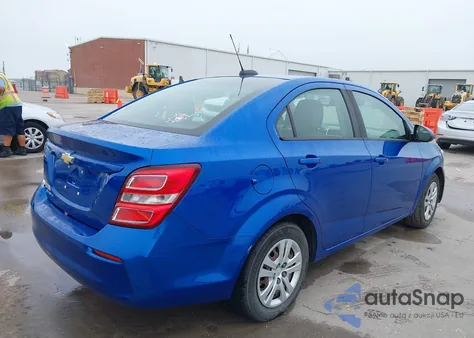 2018 Chevrolet Sonic Ls Auto z USA, uszkodzony, nr VIN 1G1JB5SH7J4136580